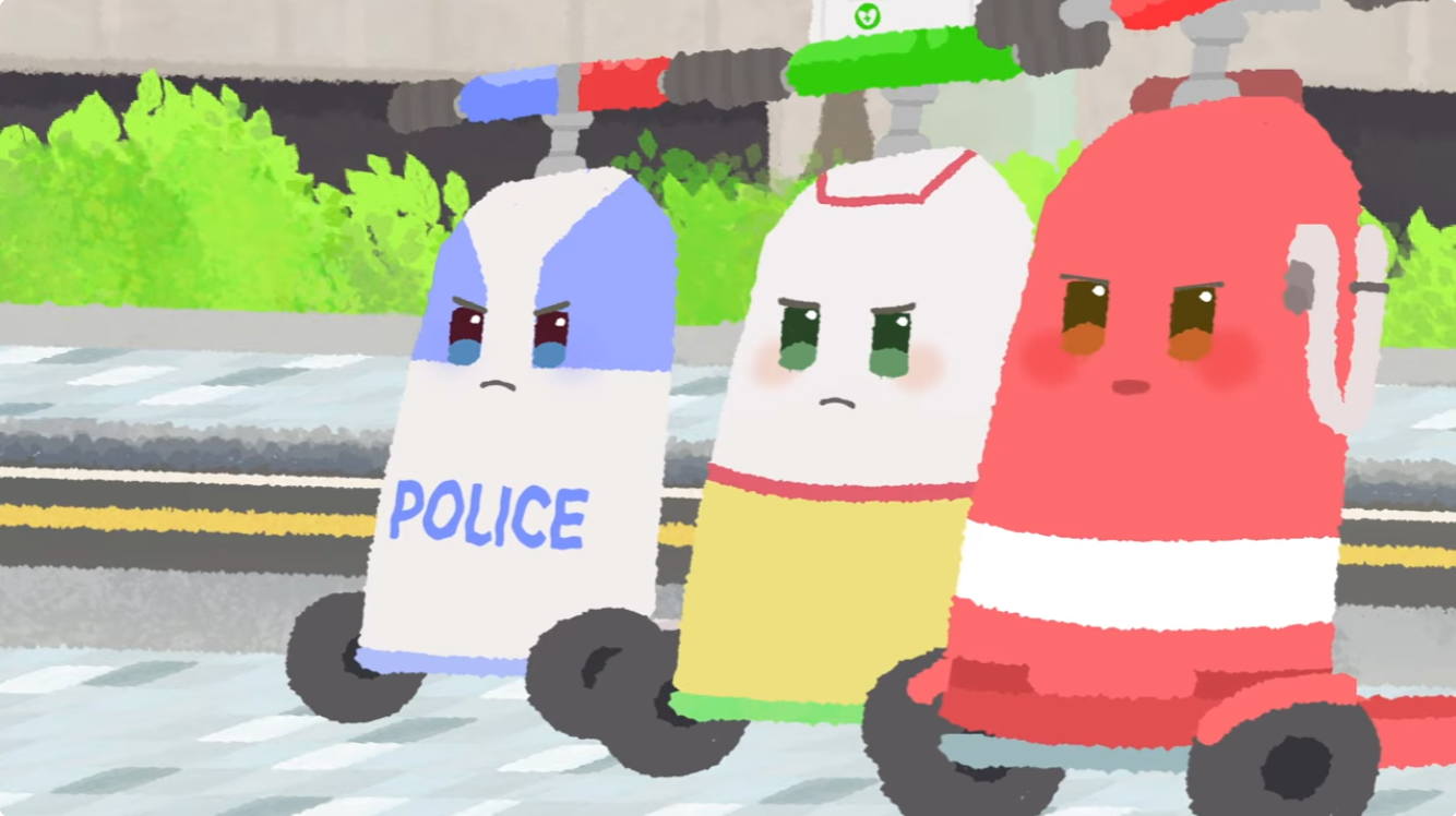 Safety Scooter Ride